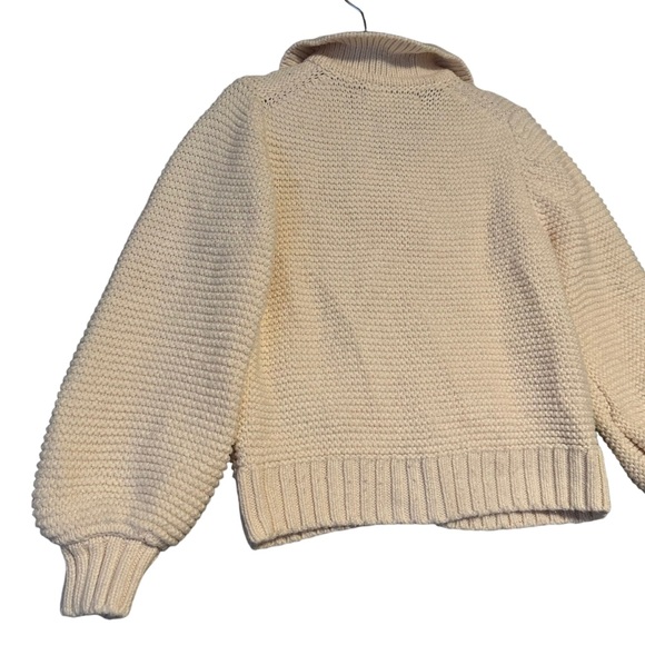 Mini Boden | Cream Bobble Knit Cardigan Sweater Size 6-7Y - Picture 5 of 11